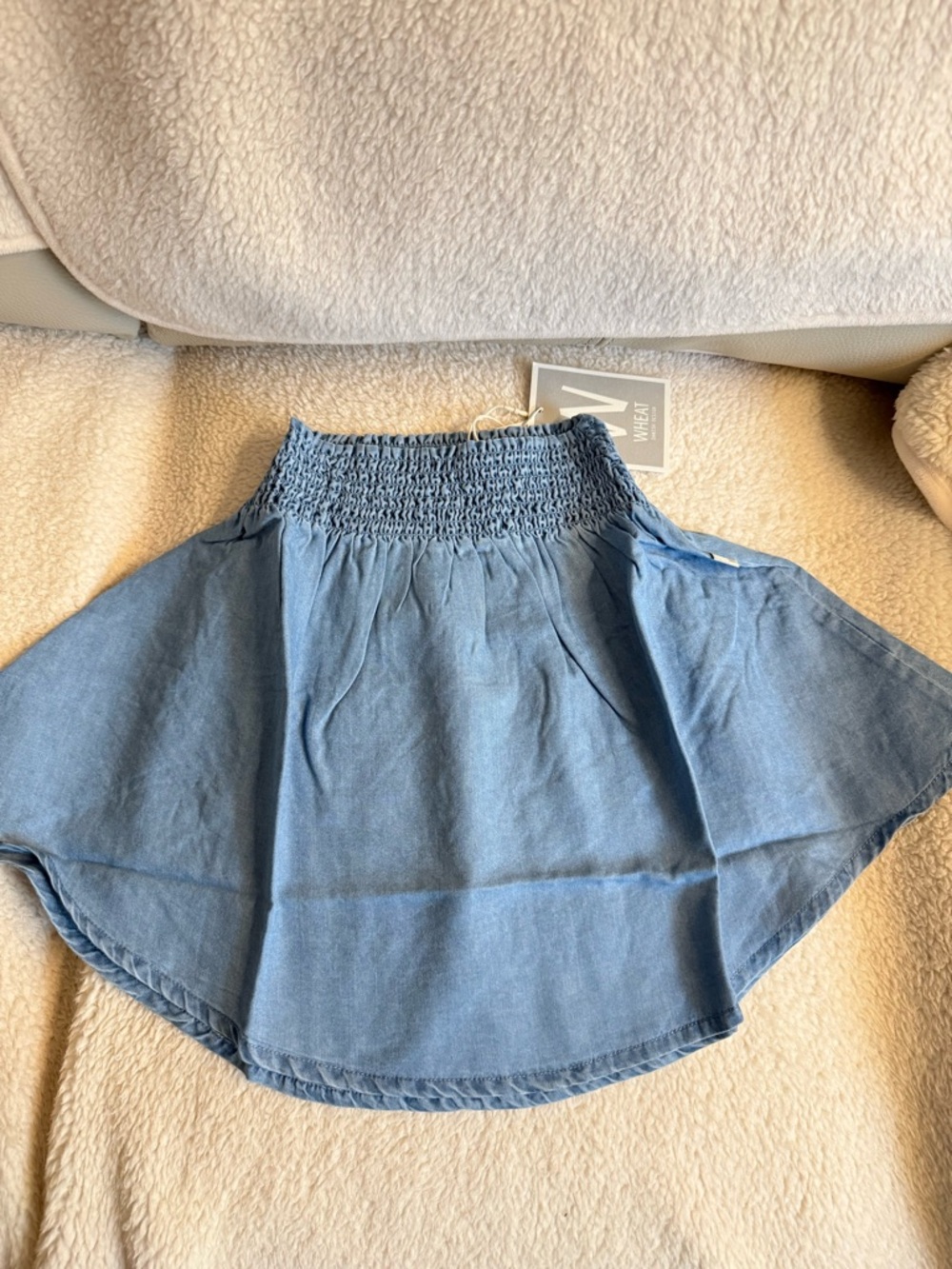 Wheat Girls' Denim Skirt Netty
